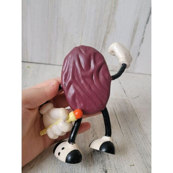 California raisins 1987 Applause microphone toy figure - Picture 4 of 6